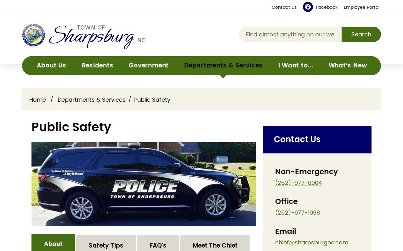Nash County traffic ticket Sharpsburg police source
